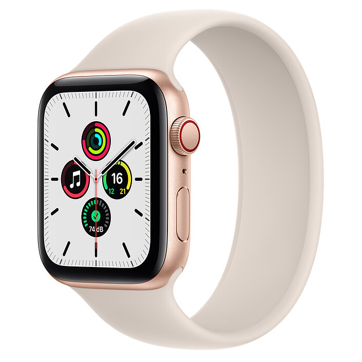 Apple Watch SE GPS + Cellular Gold Aluminium Band Sport Light 44 mm