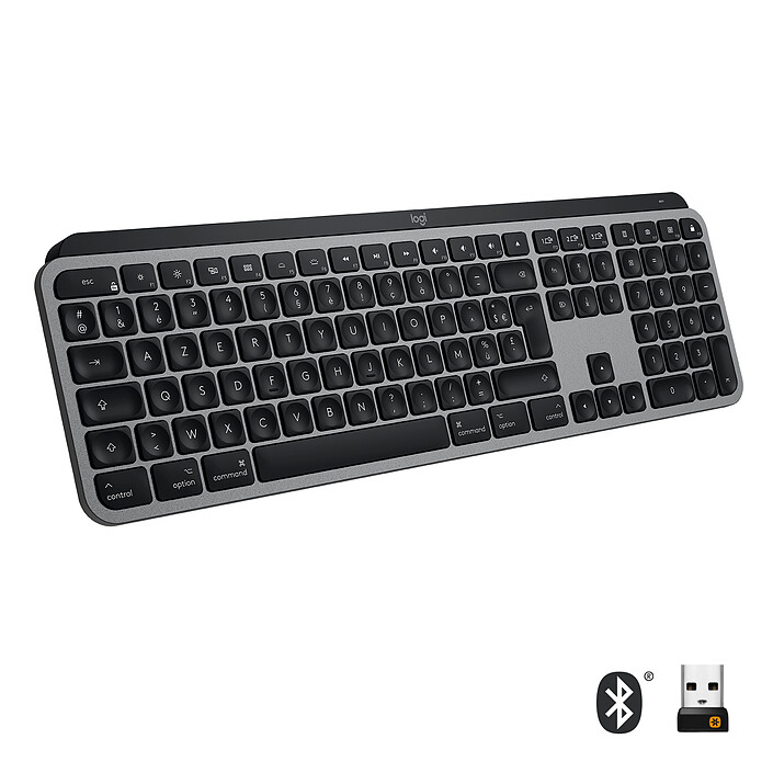 Logitech MX Keys pour Mac (Gris sidéral)