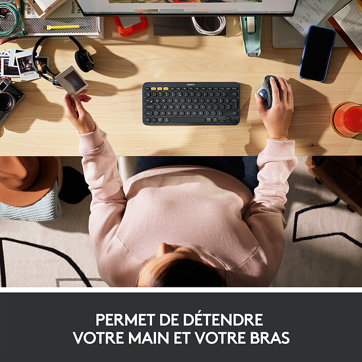 Acquista Logitech Ergo M575 (Bianco)