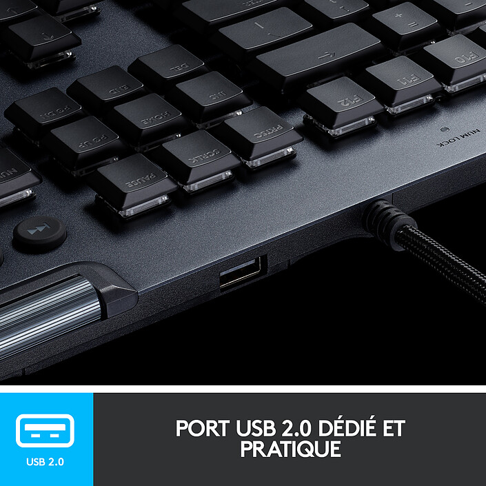 Acheter Logitech G G815 Carbone (Tactile Version)