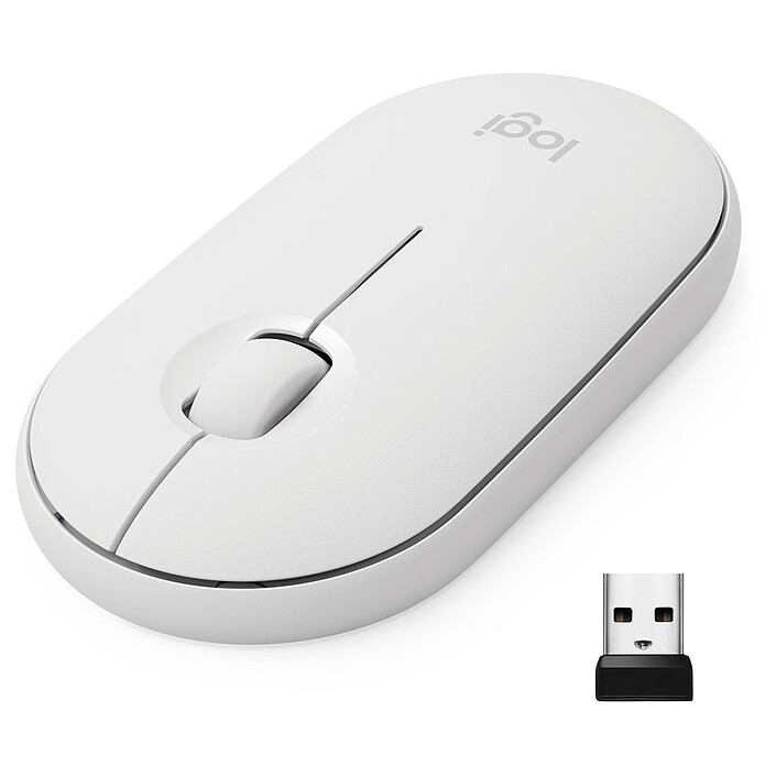 Logitech Pebble M350 (Bianco)