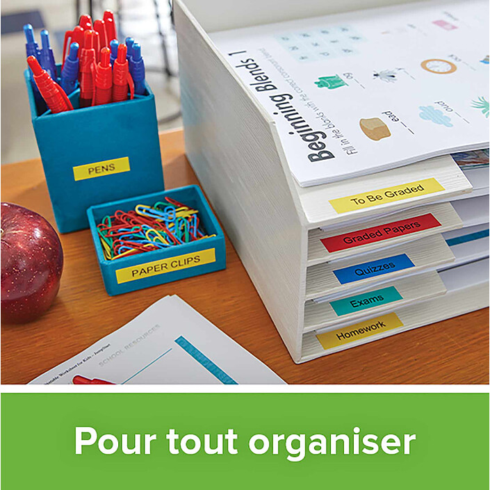 Avis DYMO LetraTAG Ruban d'Étiquettes Noir sur Vert