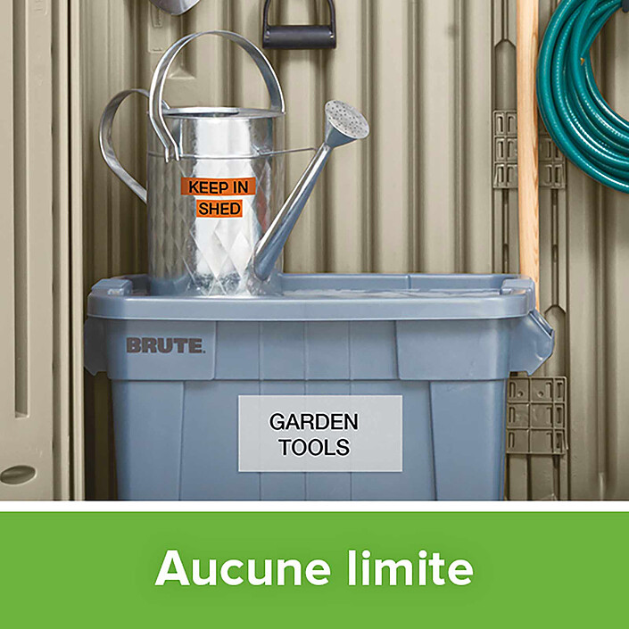 Review DYMO Pack of 10 D1 Standard Tapes - white/black 9 mm - 7 m