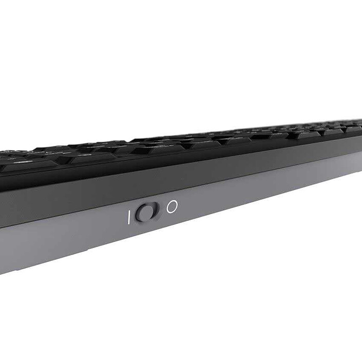 Cherry Stream Keyboard Wireless (noir) - AZERTY, Français pas cher