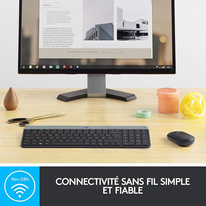 Acheter Logitech MK470 (Graphite)