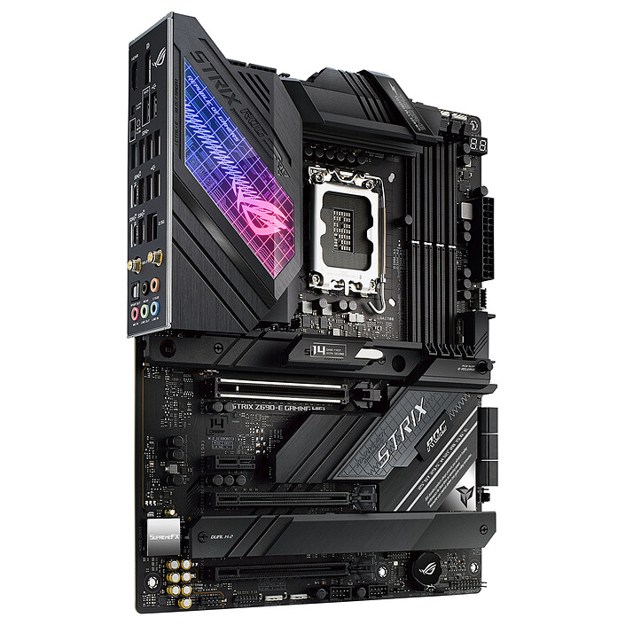 Avis ASUS ROG STRIX Z690-E GAMING WIFI + G.Skill Trident Z5 RGB 32 Go (2 x 16 Go) DDR5 6000 MHz CL40