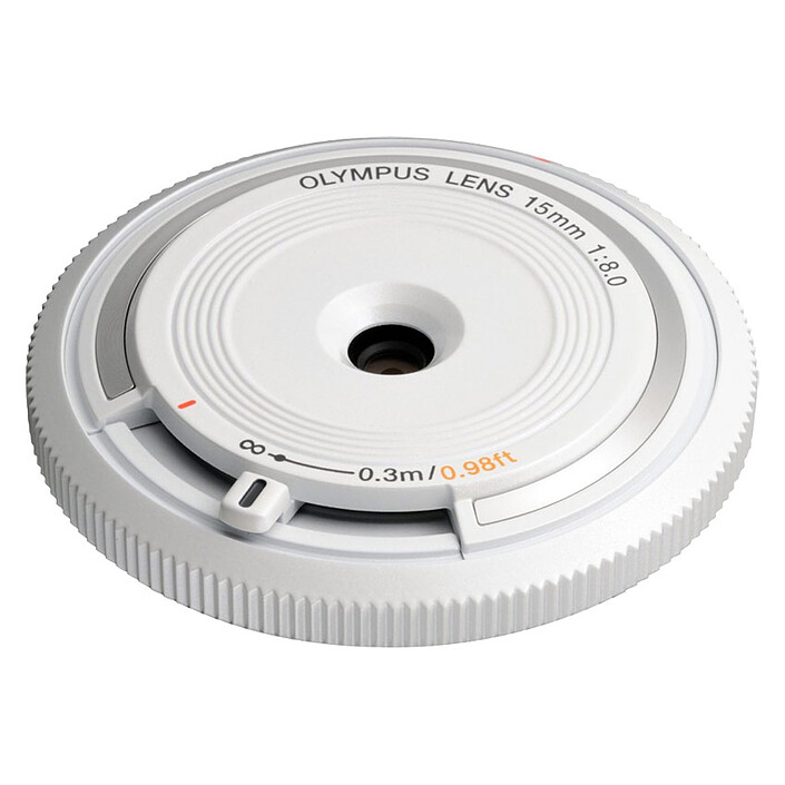 Olympus 15mm f/8 Ultra Pancake White