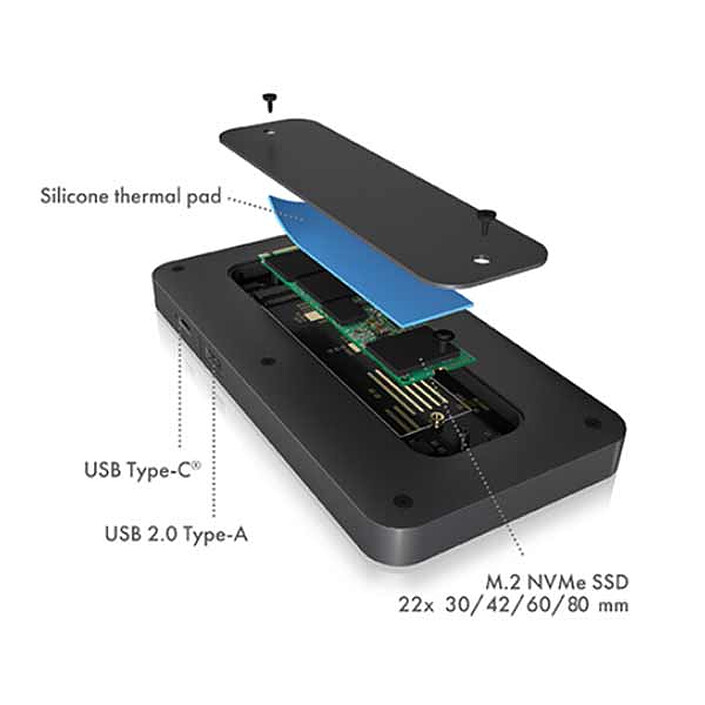 Acheter ICY BOX IB-DK2108M-C
