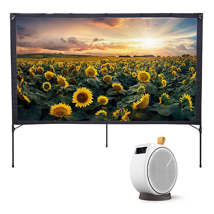 Monitor per laptop BenQ GV30 + Gear4Home 77
