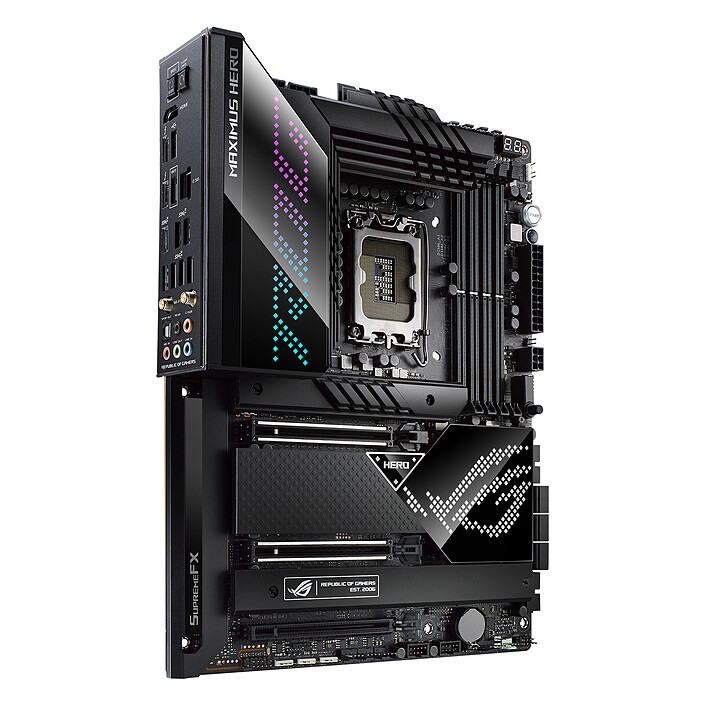 Avis ASUS ROG MAXIMUS Z690 HERO + G.Skill Trident Z5 RGB 32 Go (2 x 16 Go) DDR5 6000 MHz CL40