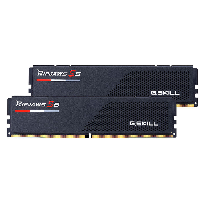 G.Skill RipJaws S5 Low Profile 32 Go (2 x 16 Go) DDR5 6400 MHz CL36 - Negro