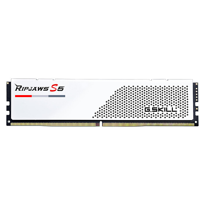 Avis G.Skill RipJaws S5 Low Profile 32 Go (2 x 16 Go) DDR5 5600 MHz CL36 - Blanc