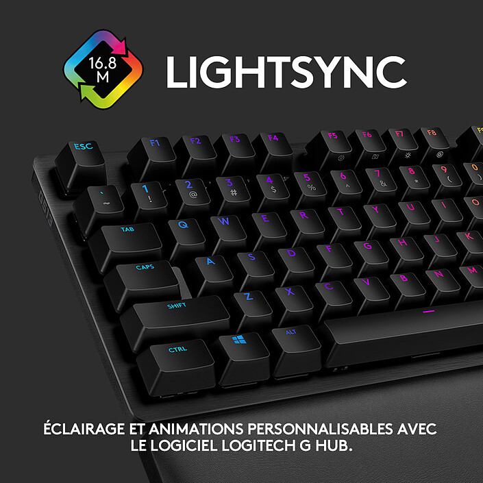 Logitech G513 Carbon (GX Brown Tactile Version) Keyboard LDLC