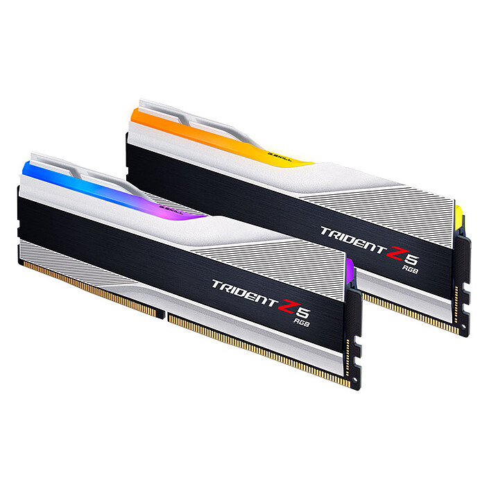Acheter G.Skill Trident Z5 RGB 32 Go (2 x 16 Go) DDR5 6000 MHz CL36 - Argent