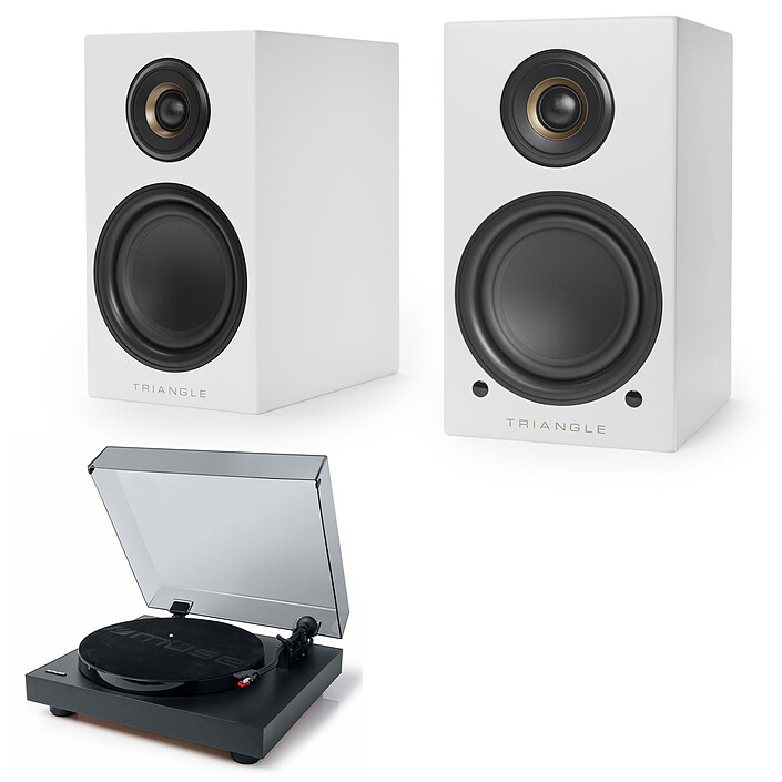 Muse MT-105 B + Triangle Elara LN01A Blanc mat