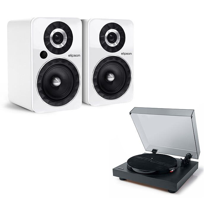 Muse MT-105 B + Elipson Prestige Facet 6B BT Blanc