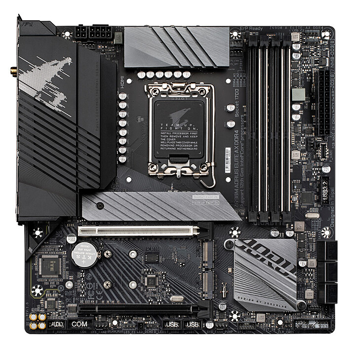 Review Gigabyte Z690M AORUS ELITE AX DDR4