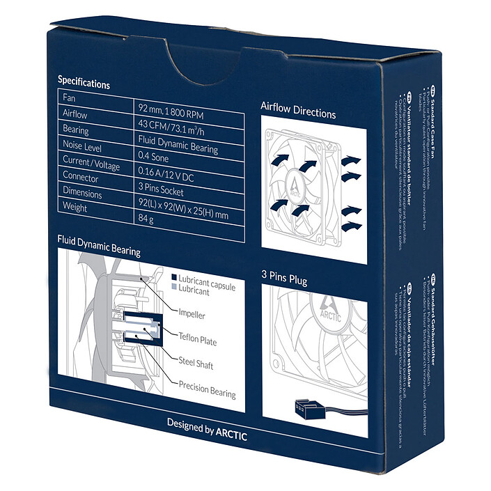 Arctic F9 (Noir) pas cher