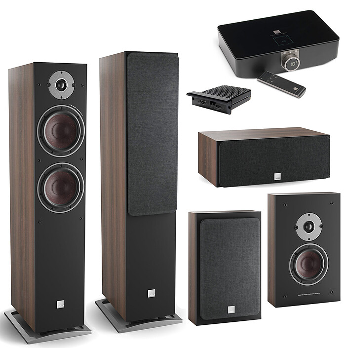 Dali Oberon C 5.0 HCS Dark Walnut