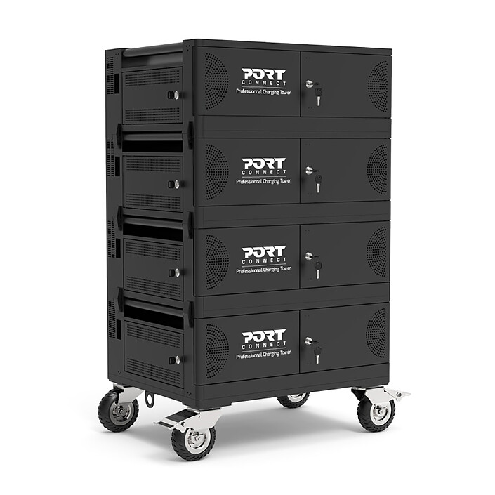 PORT Connect charging Cabinet USB-C pour 6 PC Portables pas cher