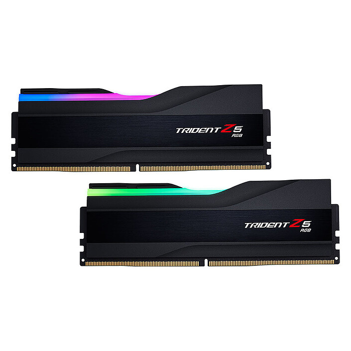 Avis G.Skill Trident Z5 RGB 32 Go (2 x 16 Go) DDR5 6000 MHz CL40 - Noir