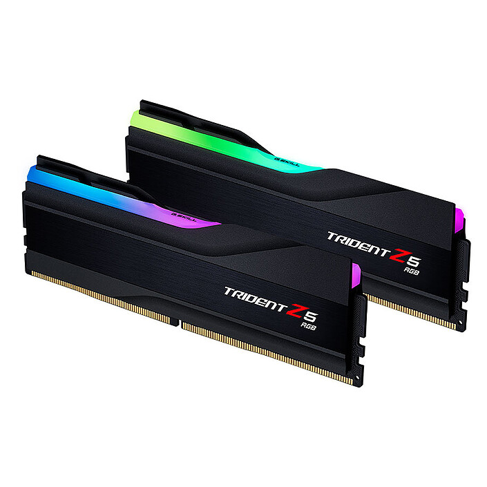 Acheter G.Skill Trident Z5 RGB 32 Go (2 x 16 Go) DDR5 6000 MHz CL40 - Noir