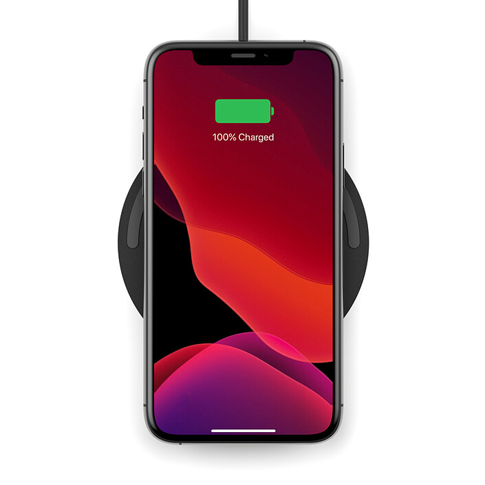 Avis Belkin Chargeur à induction Boost Charge 15W avec chargeur secteur QC 3.0 24W (Noir)