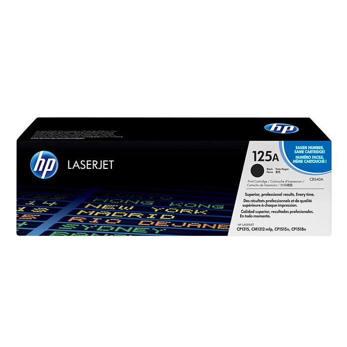 HP 125A (CB540A) - Noir