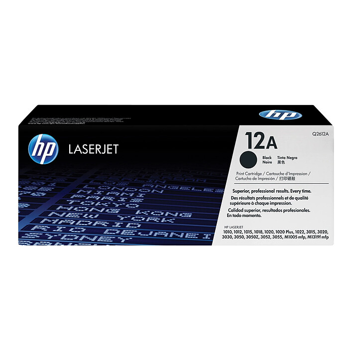 HP 12A (Q2612A) - Noir