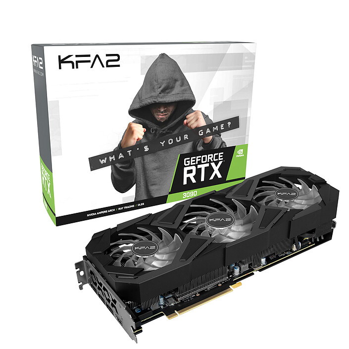 KFA2 GeForce RTX 3090 EX Gamer (1-Click OC) LHR