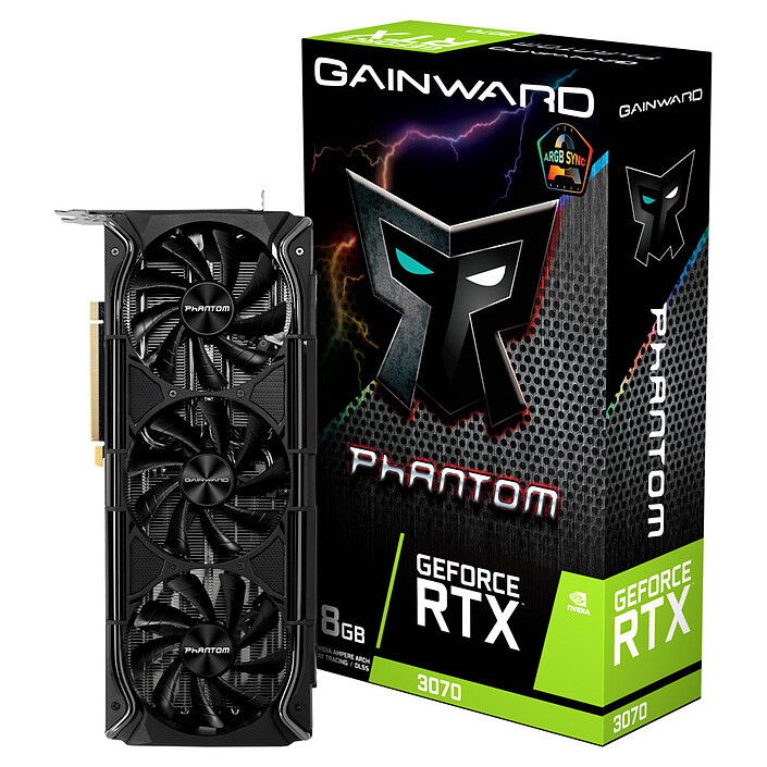 Gainward GeForce RTX 3070 Phantom+ (LHR)