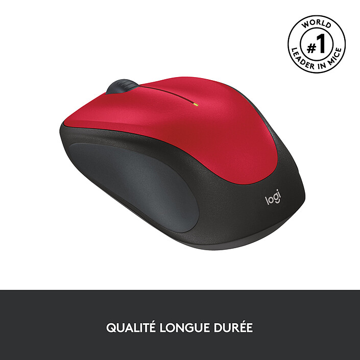 Acheter Logitech Wireless Mouse M235 (Rouge)
