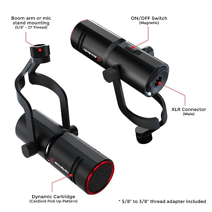 Buy AVerMedia Live Streamer MIC 330 (AM330)