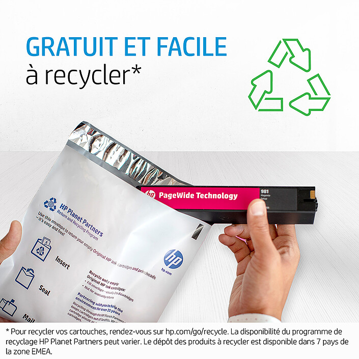 HP Designjet 729 (F9J81A) - Noir, Cyan, Magenta et Jaune pas cher