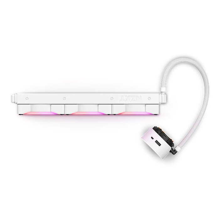 Review NZXT Kraken Z73 RGB (white)