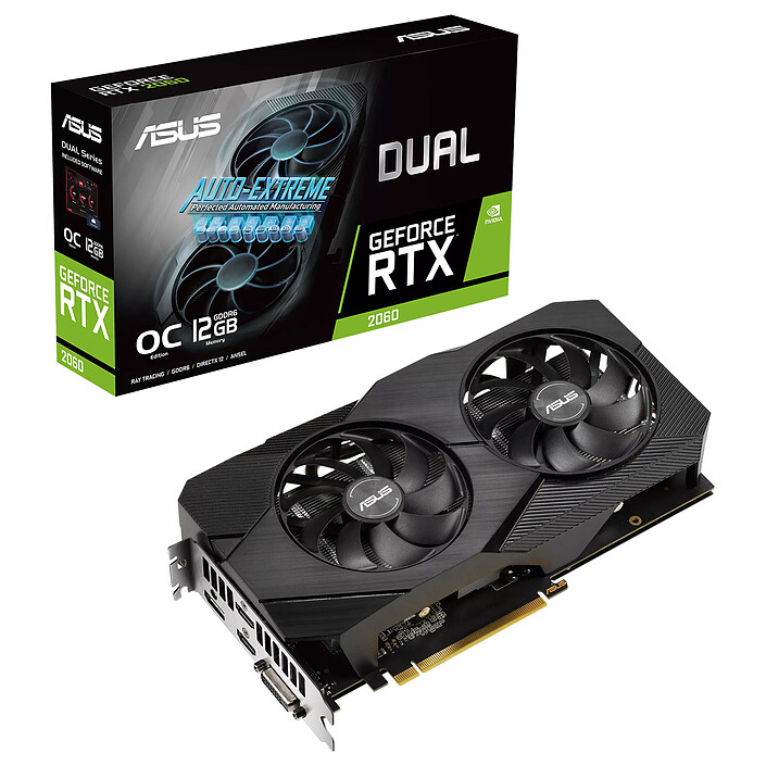 ASUS GeForce RTX 2060 DUAL-RTX2060-O12G-EVO