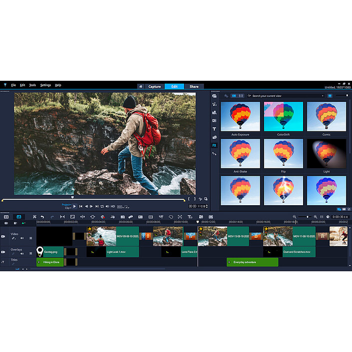  Corel VideoStudio Ultimate 2021 - Licencia perpetua - 1 puesto - Versión en caja
