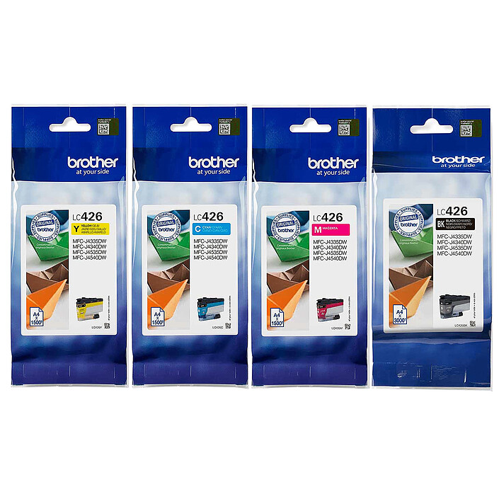 Avis Brother MFC-J4340DW + 1x LC426Y + 1x LC426C + 1x LC426M + 1x LC426BK