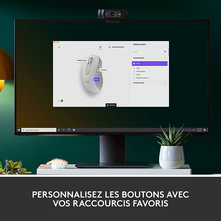 Acheter Logitech M650 L Left (Blanc)