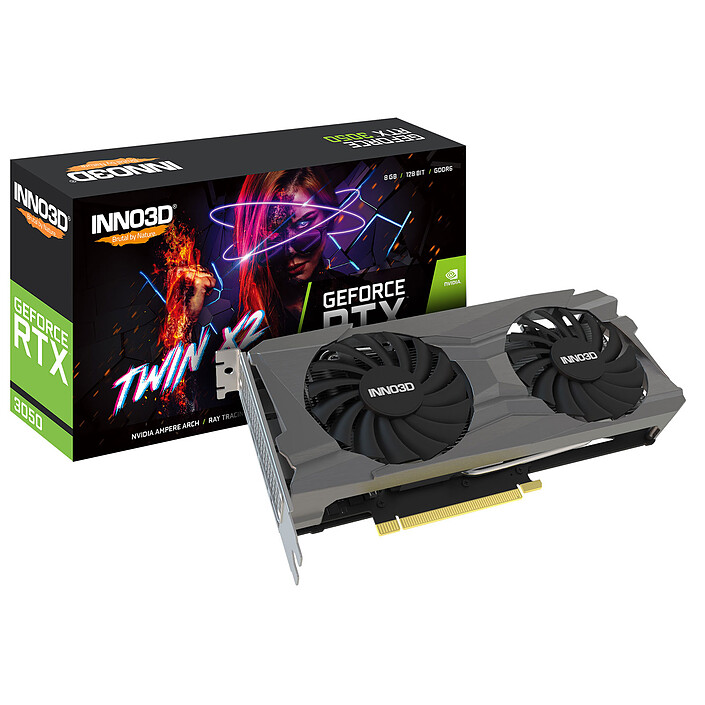 INNO3D GeForce RTX 3050 TWIN X2 LHR