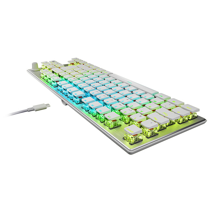 Avis ROCCAT Vulcan TKL Pro Blanc (Switch Titan Optical)
