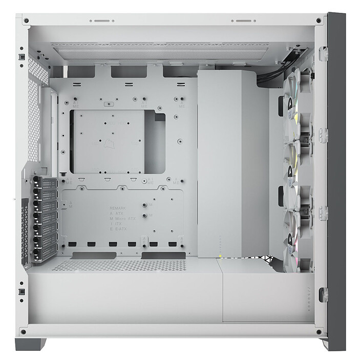 Avis Corsair iCUE 5000X RGB Tempered Glass (Blanc)
