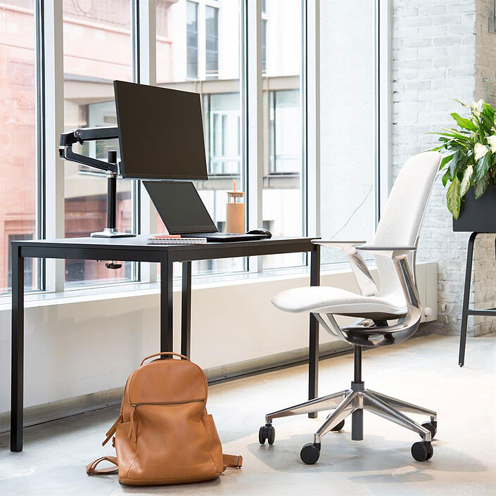 Avis Ergotron Bras pour écran LX, colonne haute - Aluminium