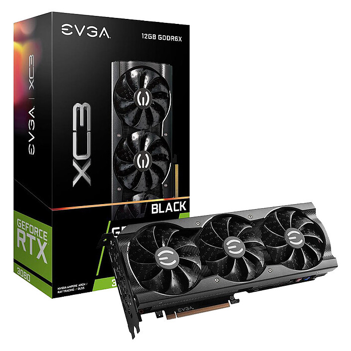 EVGA GeForce RTX 3080 XC3 BLACK 12GB (LHR)