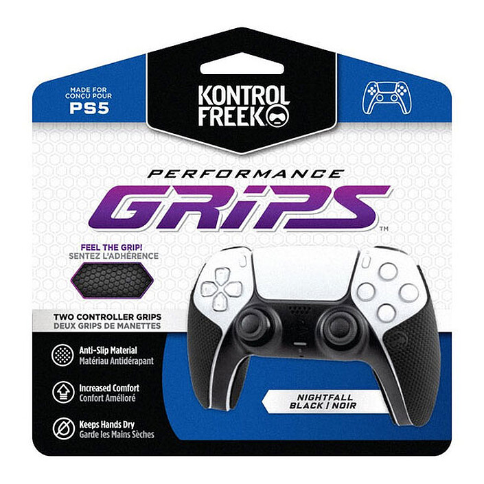 KontrolFreek Performance Grips PS5 (Noir)