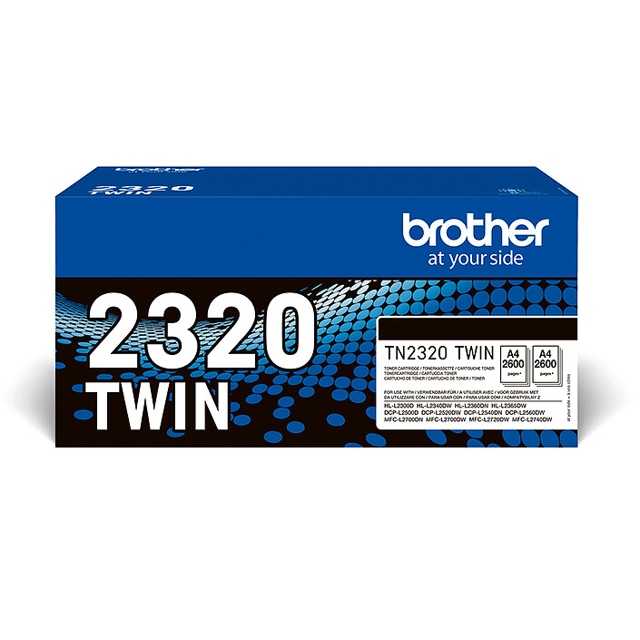 Brother TN-2320 Twin Pack (Nero)