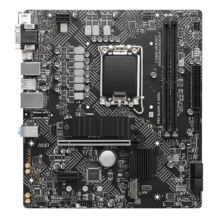 Nota MSI PRO B660M-G DDR4