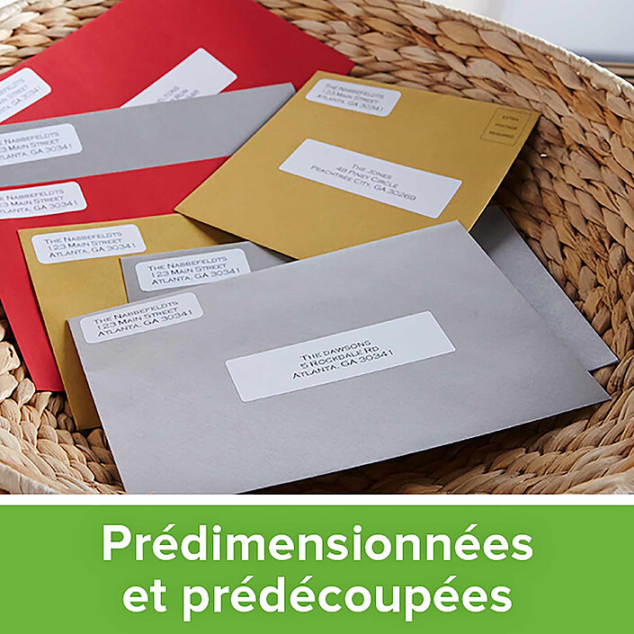 Avis DYMO LW rouleau d'étiquettes universelles permanentes blanches - 25 x 54 mm