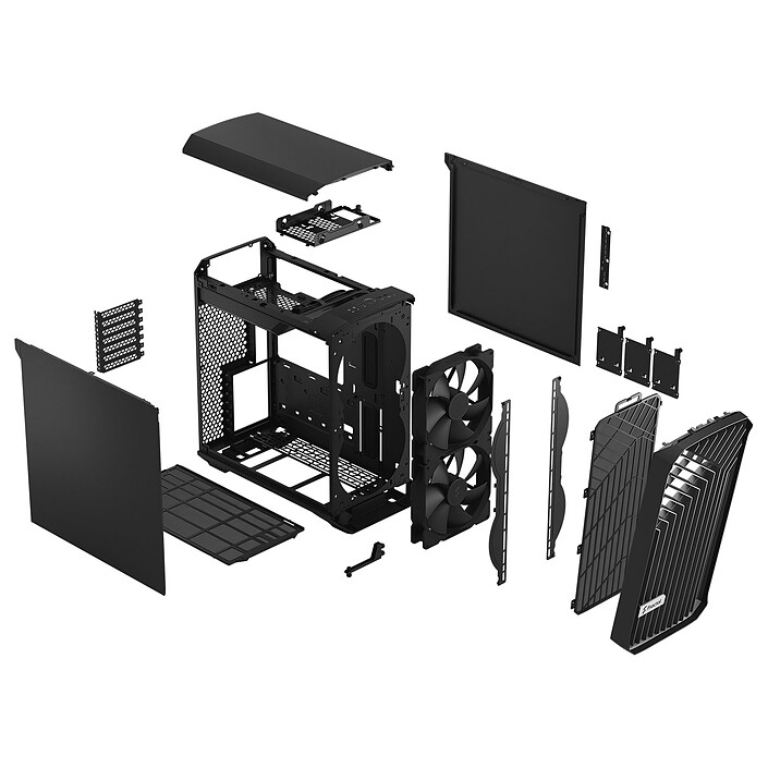 Fractal Design Torrent Compact Solid (Noir) pas cher