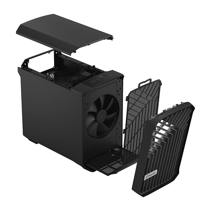 cheap Fractal Design Torrent Nano Black Solid